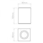  Astro Kos 1326026 Outdoor Ceiling LED Lamp