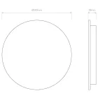 Astro design lámpa Eclipse Round 350 LED 3000K LED IP20 vakolat Ø35cm