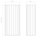 Astro design lámpa Kymi 300 IP20 vakolat mag 30cm