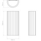 Astro design lámpa Kymi 300 IP20 vakolat mag 30cm