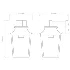 Richmond Wall Lantern 200
