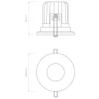 Astro design lámpa Obscura Round IP65 króm Ø84cm