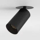 Astro design lámpa Can 50 Flush Fire-Rated IP20 matt fekete Ø80cm mag 133cm