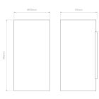 Astro design lámpa Yuma 240 LED LED IP20 fekete mag 24cm