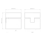 Astro design lámpa Lynx IP20 matt fekete Ø100cm mag 105cm