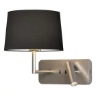 Astro design lámpa Side by Side Grande USB IP20 matt nikkel mag 20.7cm