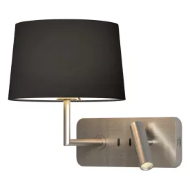   Astro design lámpa Side by Side Grande USB IP20 matt nikkel mag 20.7cm