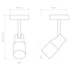 Astro design lámpa Apollo Single IP20 fehér Ø90cm mag 22cm