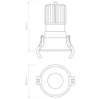 Astro design lámpa Proform NT Round IP20 fehér Ø82cm mag 124cm