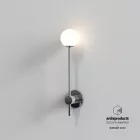 Astro design lámpa Orb Single IP44 króm mag 38cm