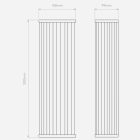 Astro design lámpa Avignon Square 500 IP20 bronz mag 50cm