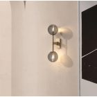 Astro design lámpa Tacoma Twin IP44 réz mag 30cm