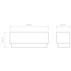 Astro design lámpa Amat 320 IP20 kerámiai mag 125cm