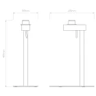 Astro asztali lámpa Venn Table IP20 bronz mag 40.7cm kábel 2m