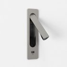 Astro design lámpa Keta USB IP20 matt nikkel mag 25.6cm