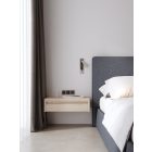 Astro design lámpa Keta USB IP20 matt nikkel mag 25.6cm