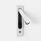 Astro design lámpa Keta USB IP20 matt fehér mag 25.6cm