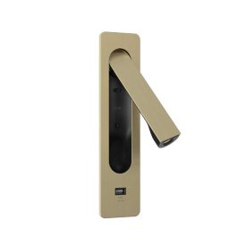 Astro design lámpa Keta USB IP20 arany mag 25.6cm