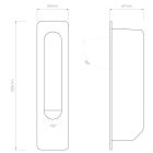 Astro design lámpa Keta IP20 arany mag 25.6cm