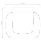 Astro design lámpa Aquina Ceiling 240 IP44 króm Ø24cm mag 21cm