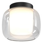 Astro design lámpa Aquina Ceiling 240 IP44 matt fekete Ø24cm mag 21cm