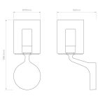 Astro design lámpa Elena IP44 króm mag 28.85cm