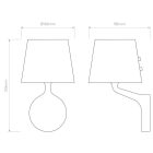 Astro design lámpa Millie IP44 króm mag 27.65cm