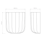 Astro design lámpa Veo IP20 bronz mag 21.7cm