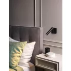 Astro design lámpa Leda Single LED IP20 matt fekete mag 110cm