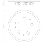 Astro design lámpa Ceiling Base 610 IP20 matt fehér Ø61cm mag 82cm