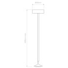 Astro függeszték Nara Pendant IP44 matt fekete Ø125cm mag 60cm