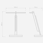 Astro design lámpa Gerrit IP20 arany mag 38.3cm kábel 2m