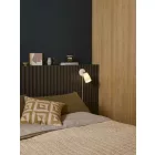 Astro fali lámpa Carlton Wall Plug-In IP20 matt fehér mag 200cm kábel 3.048m