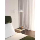 Astro design lámpa Serge Plug-In IP20 matt fehér mag 20.5cm kábel 2.5m