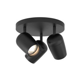   Astro design lámpa Koto Triple Round IP20 matt fekete Ø22cm mag 166cm