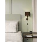 Astro design lámpa Arbor Plug-In IP20 matt fekete mag 30.8cm kábel 2.5m