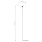 Astro állólámpa Beaumont Floor IP20 arany mag 135.3cm kábel 3m