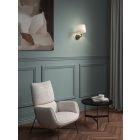 Astro fali lámpa Club Wall IP20 bronz mag 21.5cm