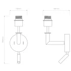 Astro design lámpa Club Reader IP20 bronz mag 29.5cm