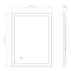 Astro design lámpa Ascot 800 IP44 tükörüveg mag 80cm