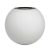 Nara Globe Glass - White (Opal)