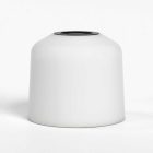 Nara Cone Glass - White (Opal)