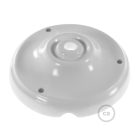 Porcelain ceiling rosette set