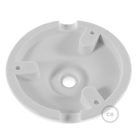 Porcelain ceiling rosette set