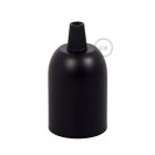 Hemispherical painted metal E27 lamp holder set