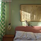 Hemispherical painted metal E27 lamp holder set