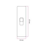 Switchable, cylindrical, single-pole, cord-operated switch with grounding terminal