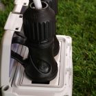 Black Schuko plug with ring 16A 250V IP44 for the Modulair system