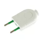 Two-pole plug 10 A (small) - IMQ - Made in Italy