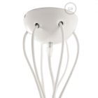 Ceramic 7-hole ceiling rosette set